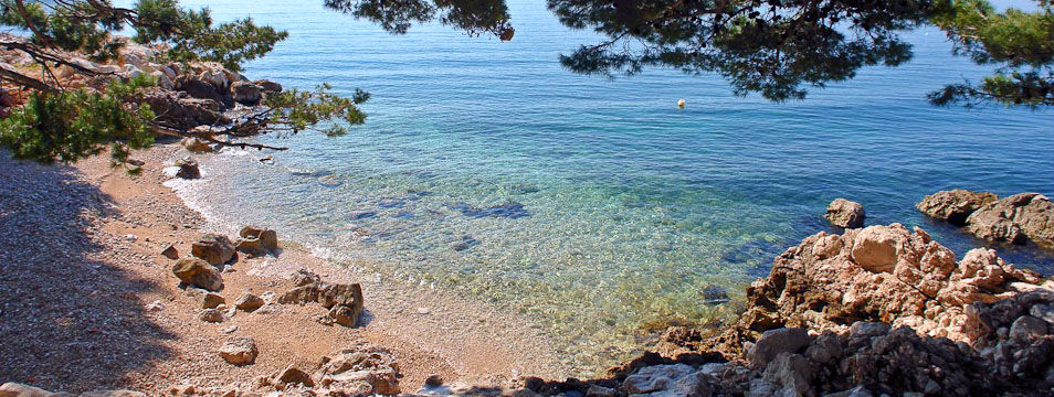 Živogošće Blato plaža Dole